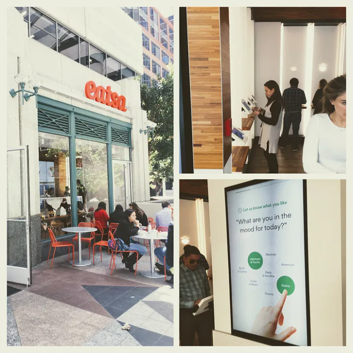 <p>Déjeune à Eatsa — restaurant entièrement digital</p>